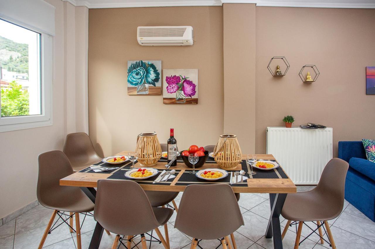 Endless Blue Sunshine Villa ปาเลออน ซิฟลิคิออน ภายนอก รูปภาพ